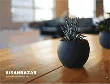 Tablet Screenshot of kisanbazar.com